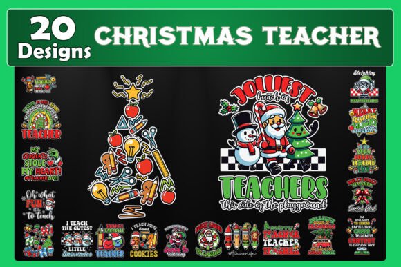 Christmas Teacher SVG Bundle: A Designer Review