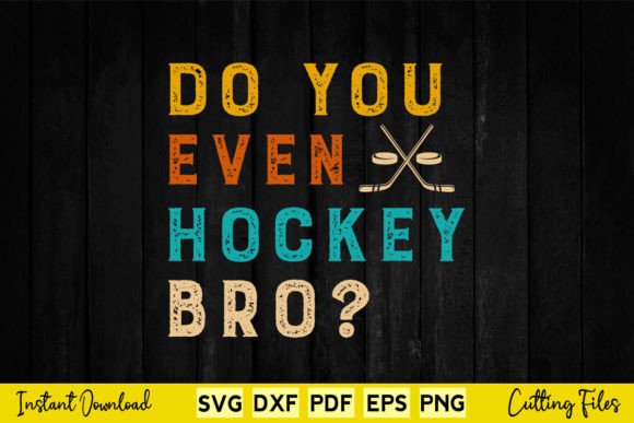 Do You Even Lift Bro Funny Hockey Review