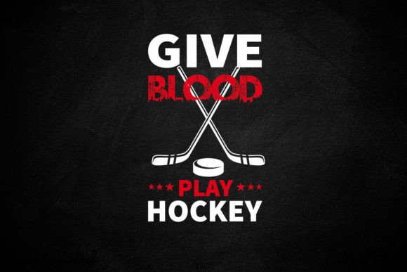 Free Give Blood Lay Hockey Svg Cut File Review