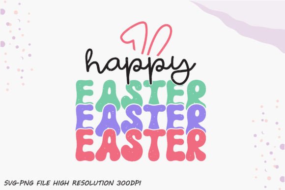 Happy Easter Retro PNG Sublimation Review