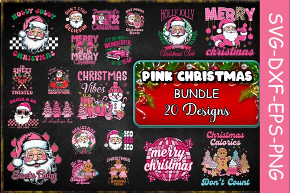 Pink Christmas SVG Bundle: A Designer Review